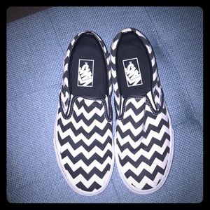 Vans checkered shoes